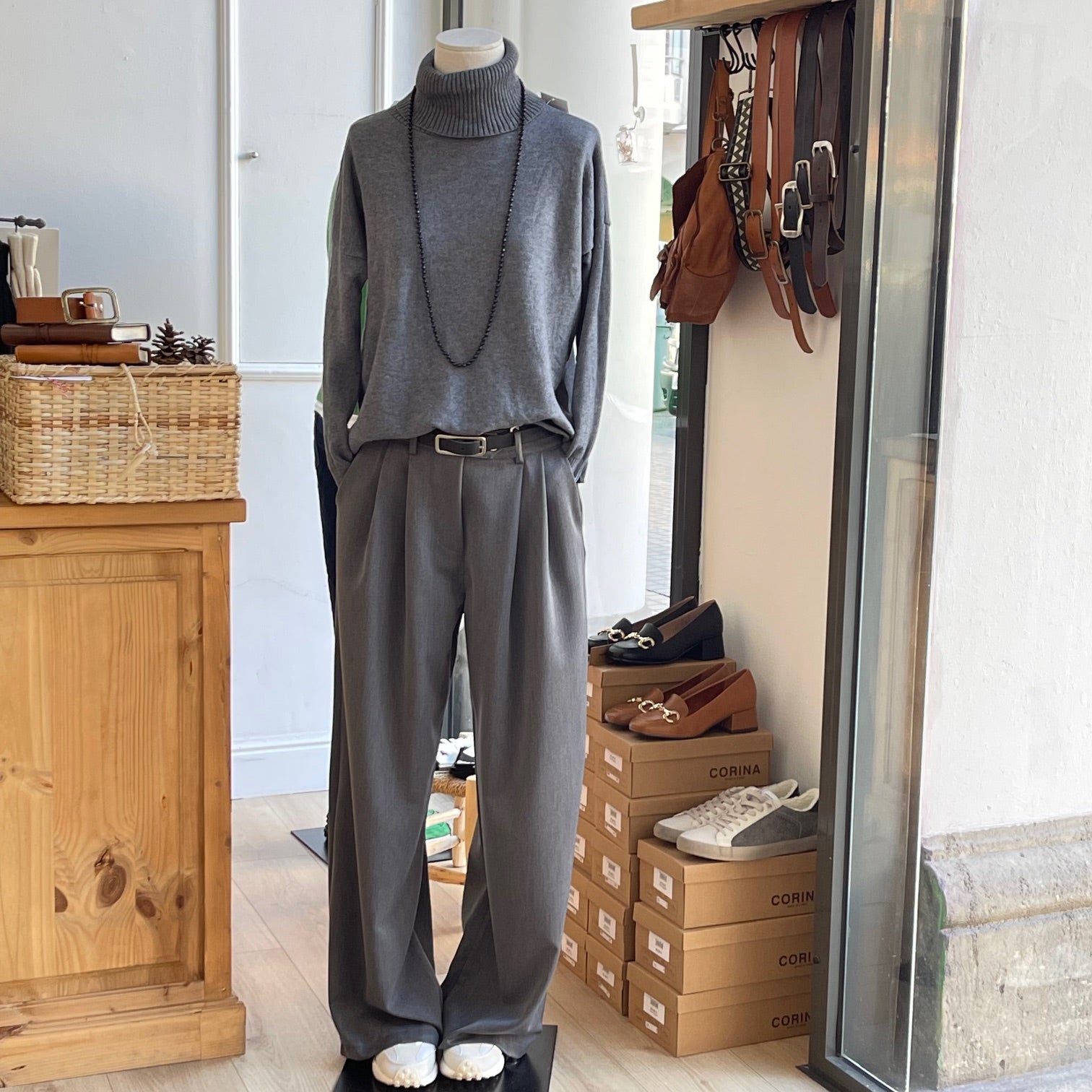 JERSEY VIANA GRIS OSCURO