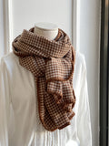 BUFANDA VICHY CAMEL