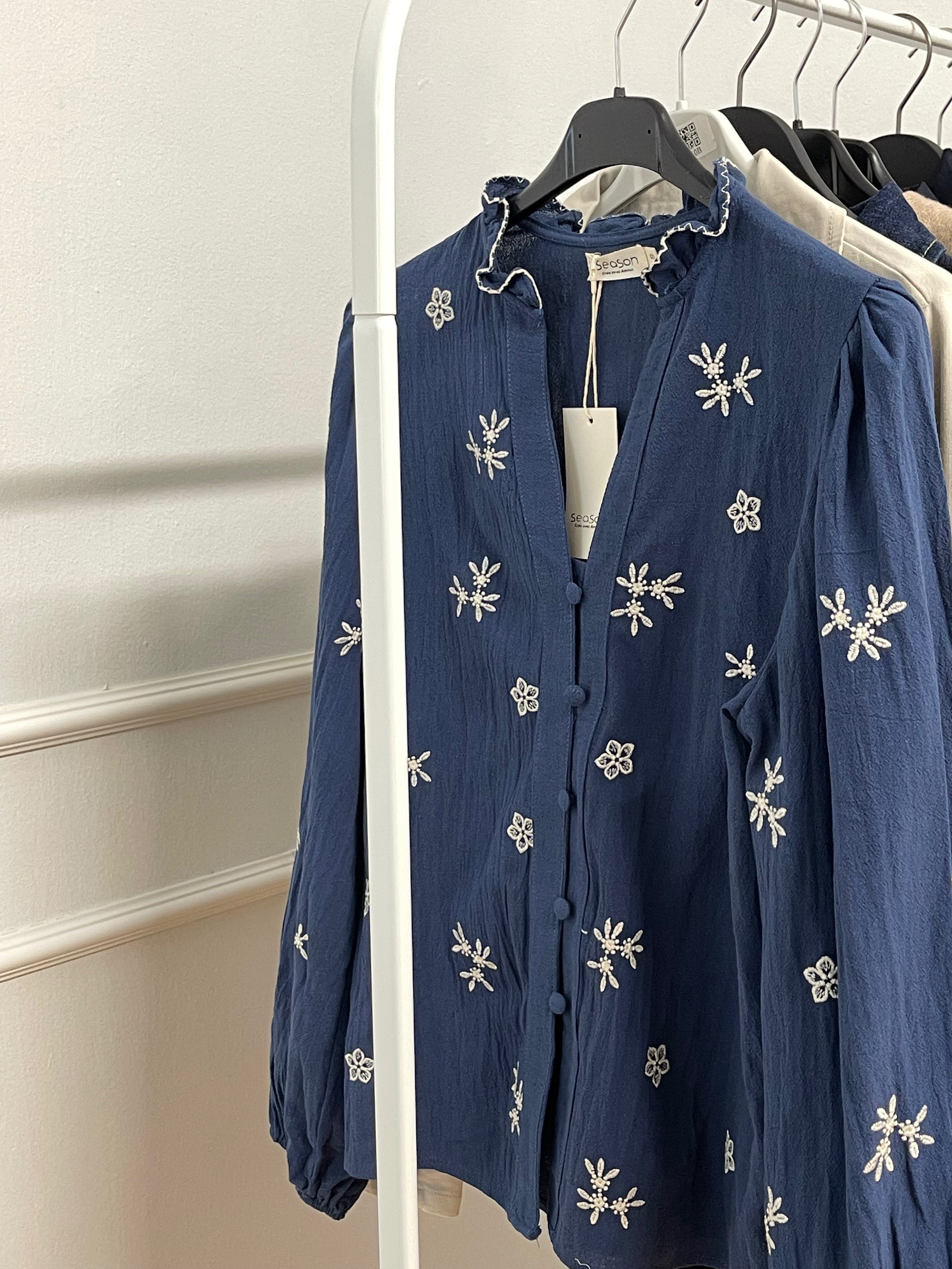 BLUSA ANAIS MARINO