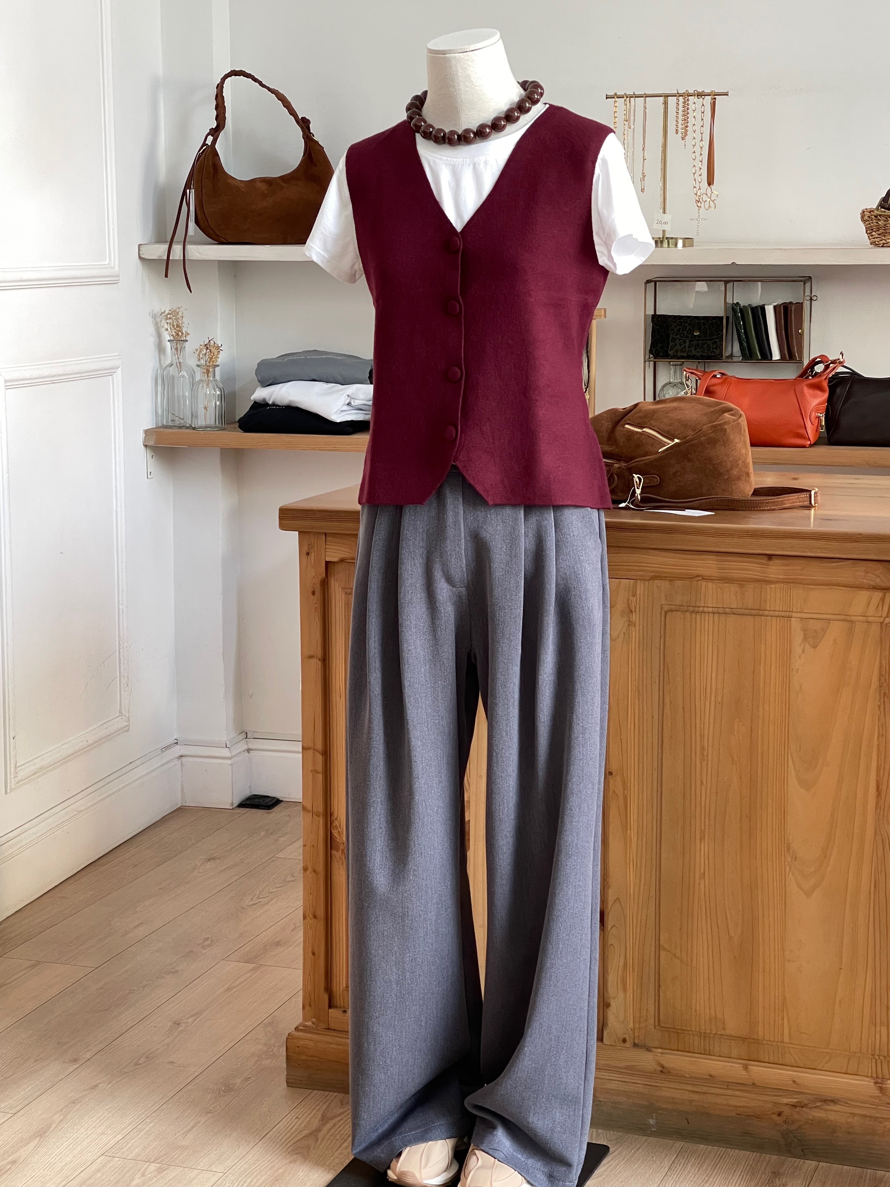PANTALÓN SONJO GRIS