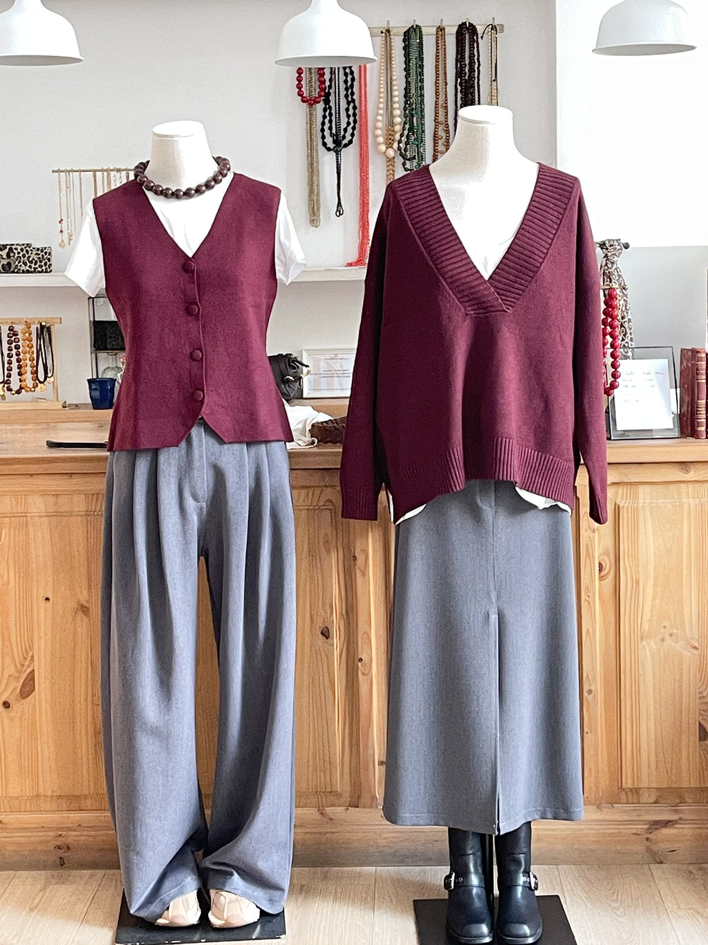 FALDA LORETO GRIS