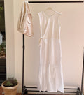 VESTIDO LAZO BLANCO