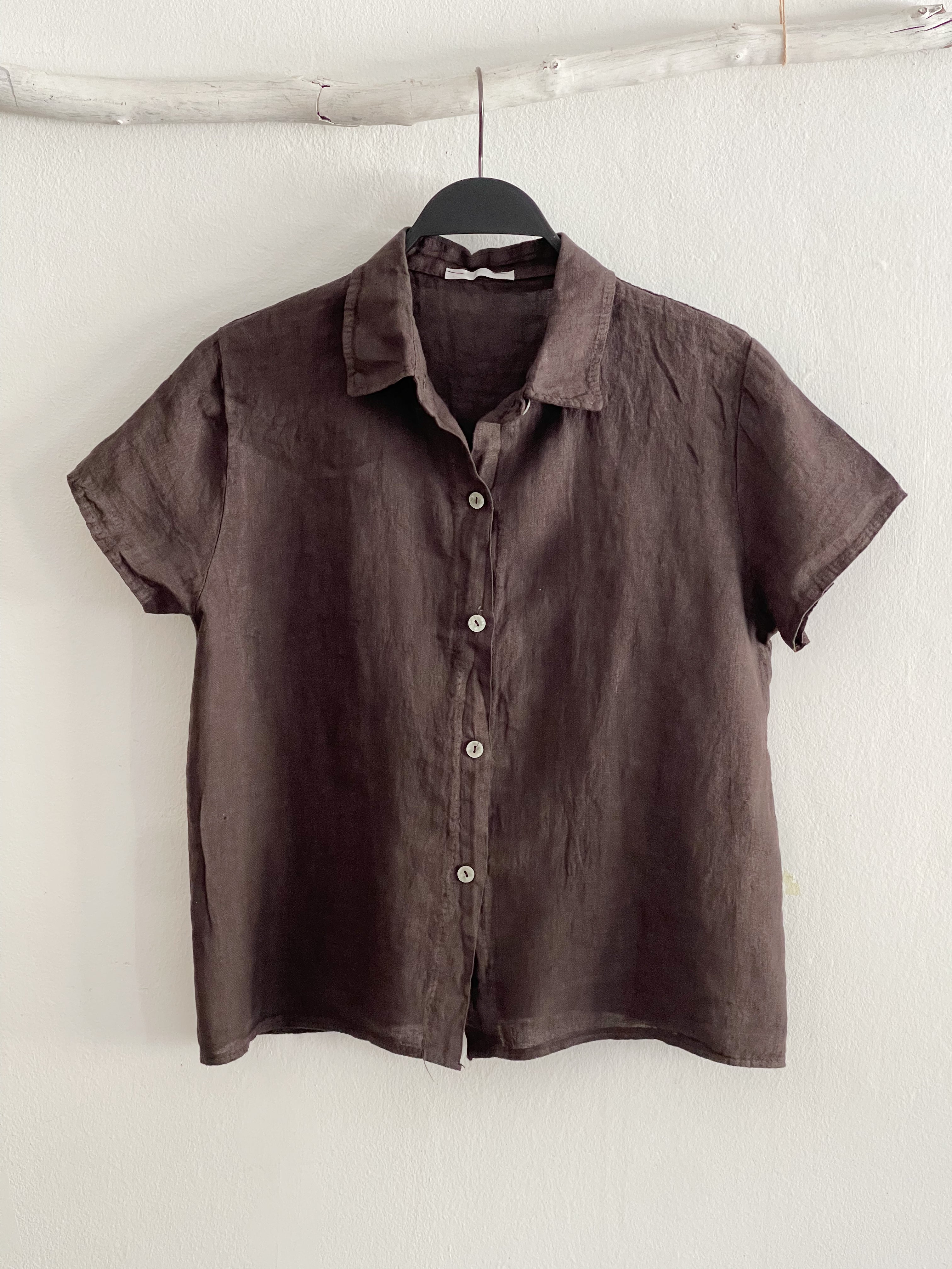 BLUSA SANDRA MARRÓN
