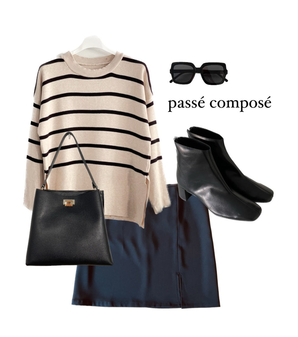 BOTÍN CLARA NEGRO