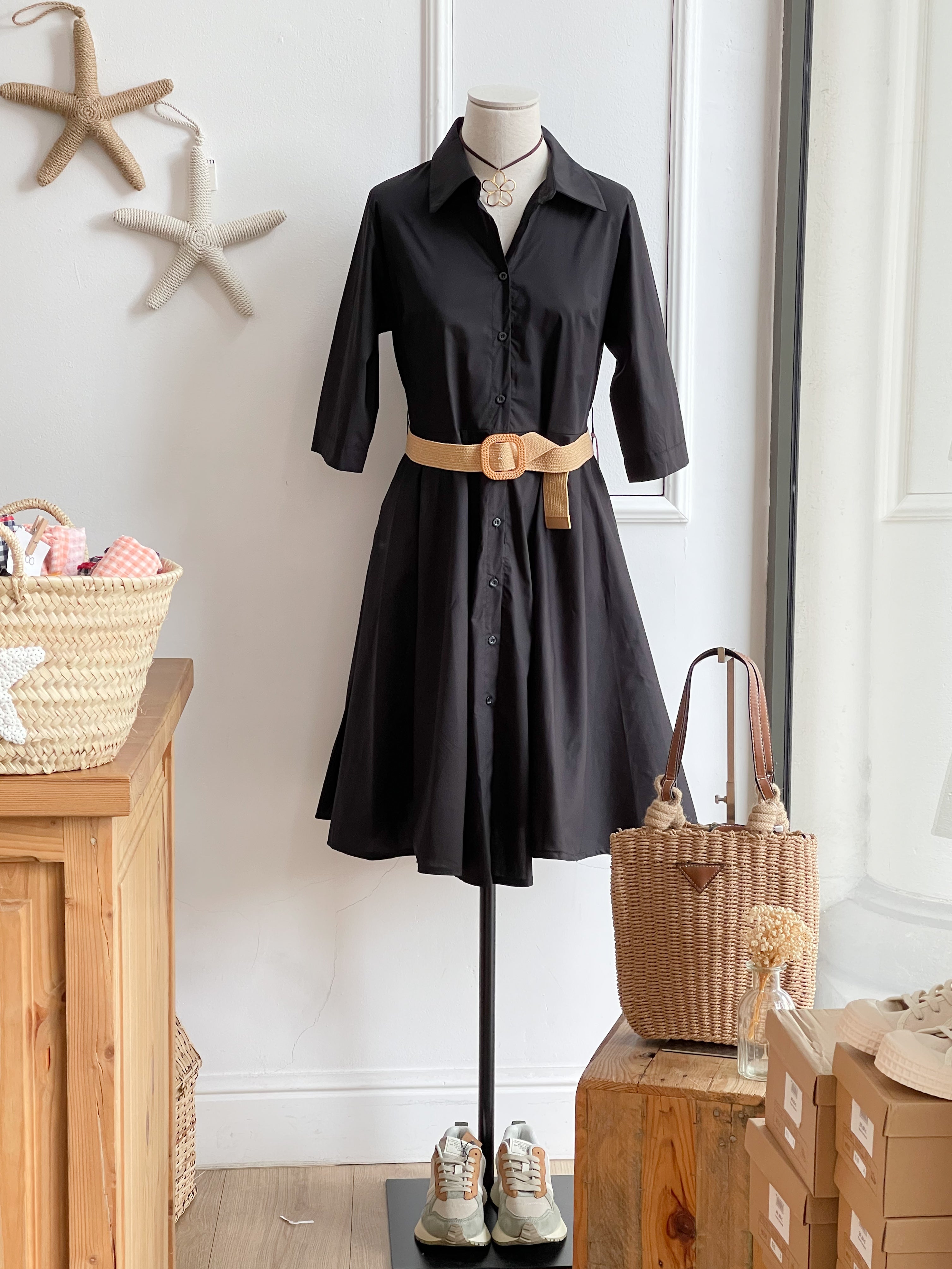 VESTIDO NOELIA NEGRO