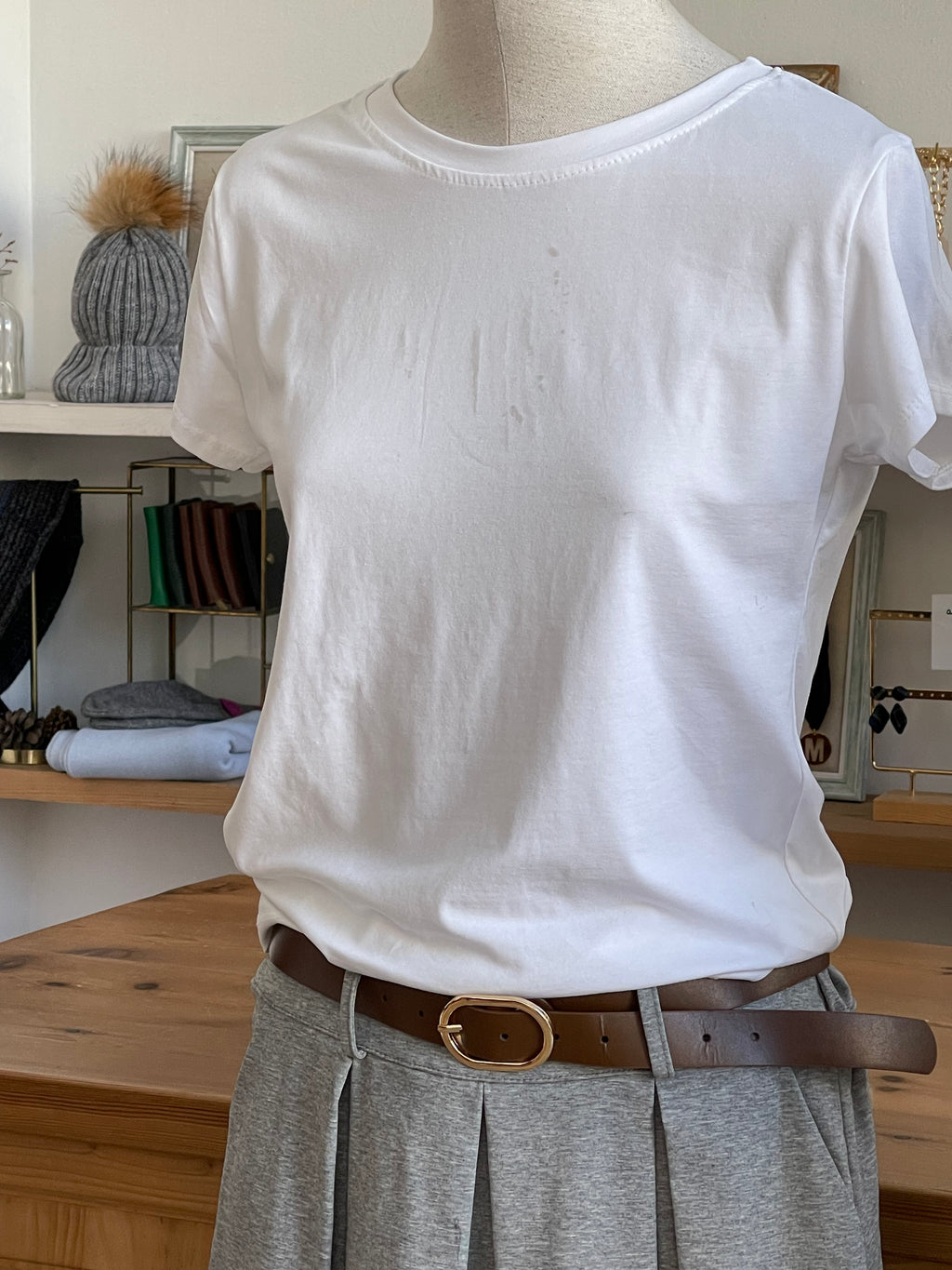 CAMISETA BÁSICA MANGA CORTA