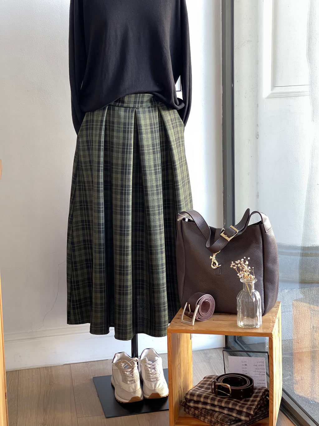 FALDA NORWICH VERDE