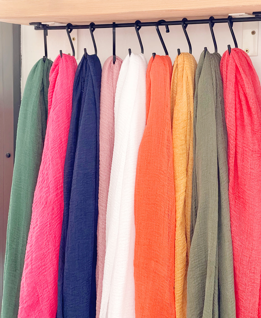 PASHMINAS  COLORES