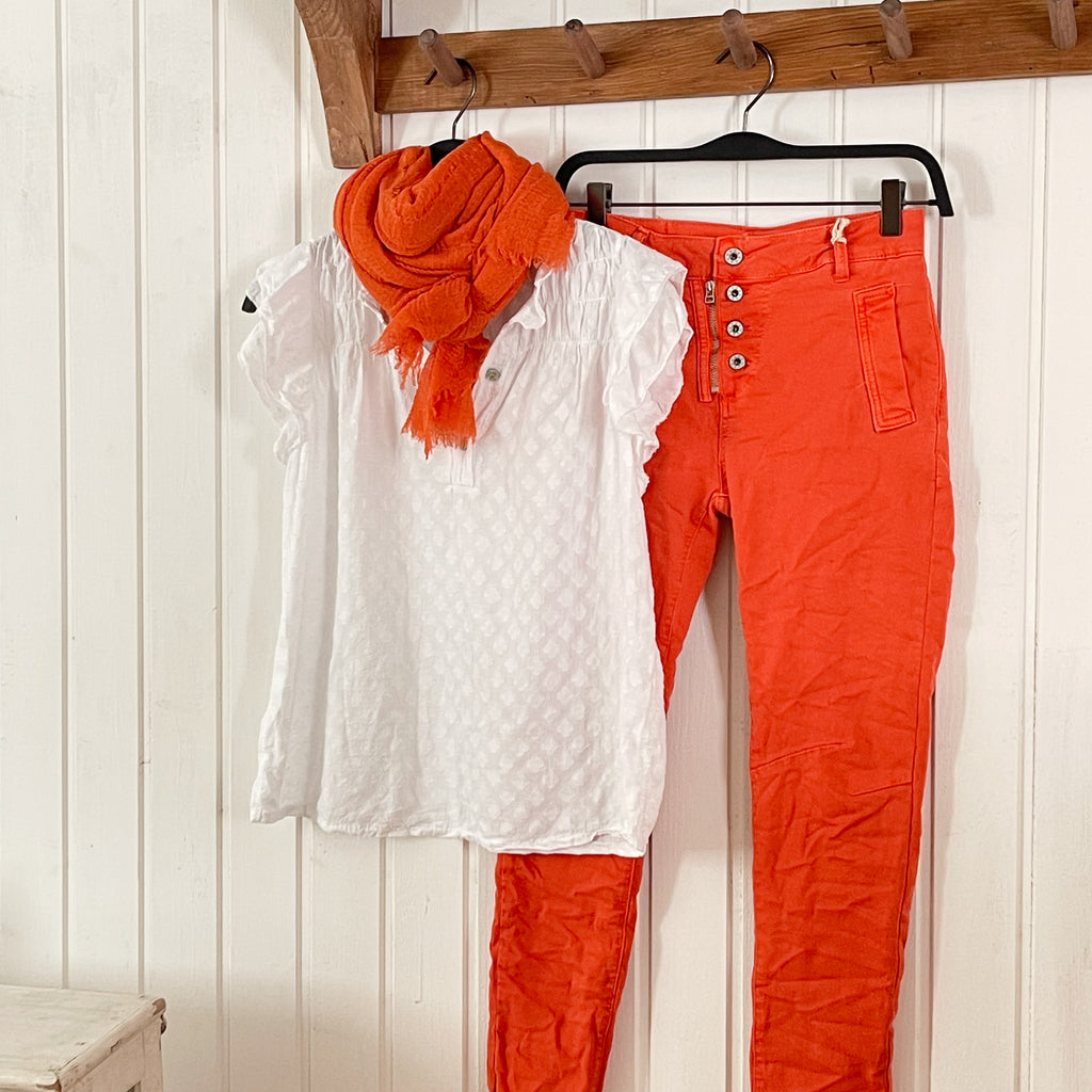 PANTALÓN ANGIE NARANJA