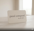 TARGETA REGALO PASSÉ COMPOSÉ