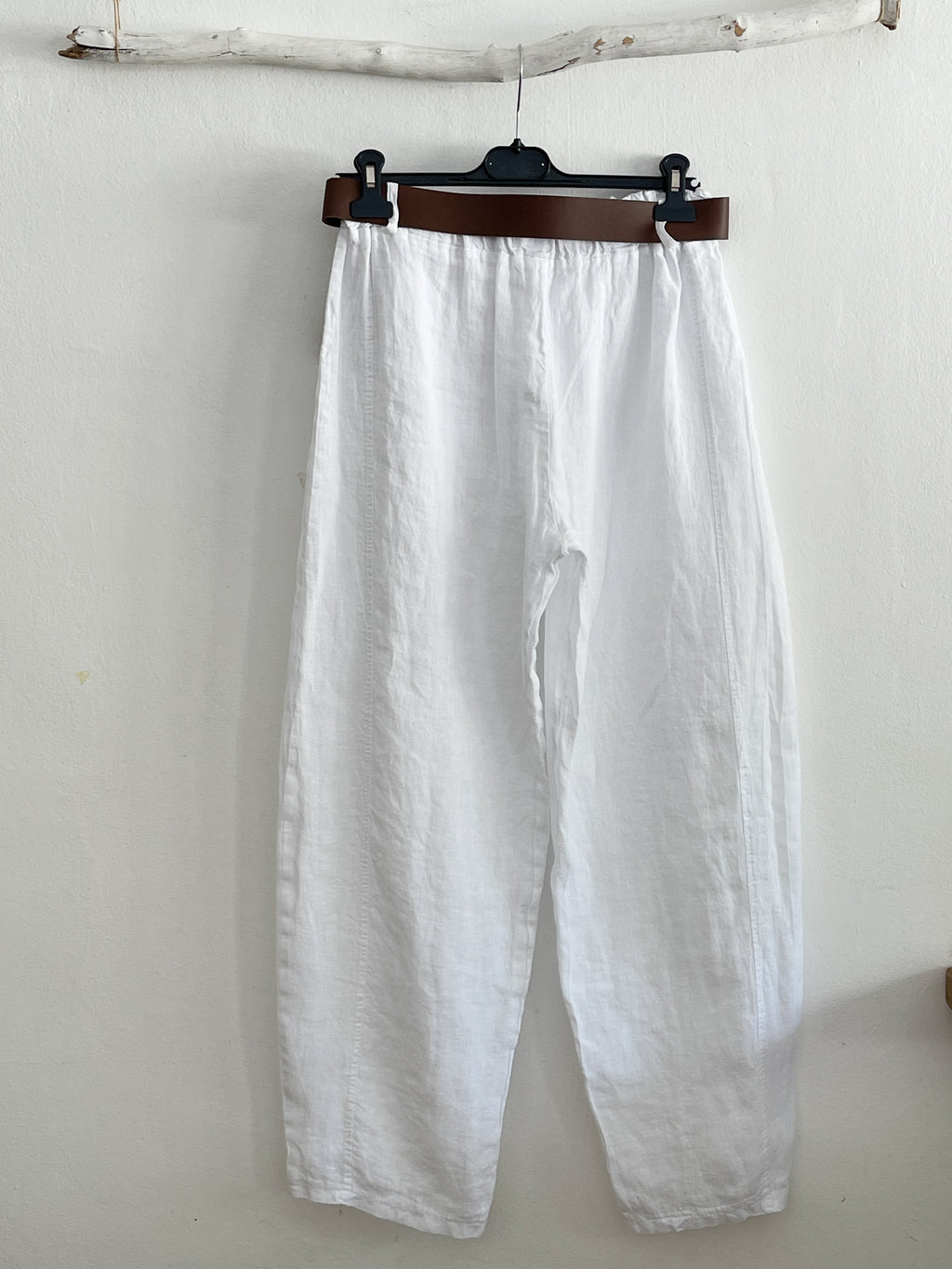 PANTALÓN LINO BLANCO