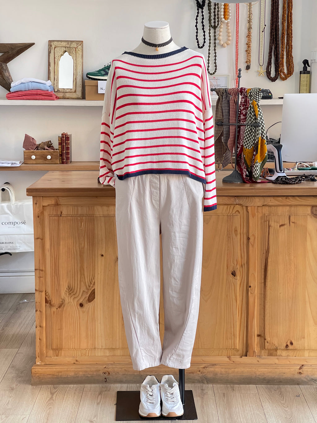 PANTALÓN VALENTINA BEIGE