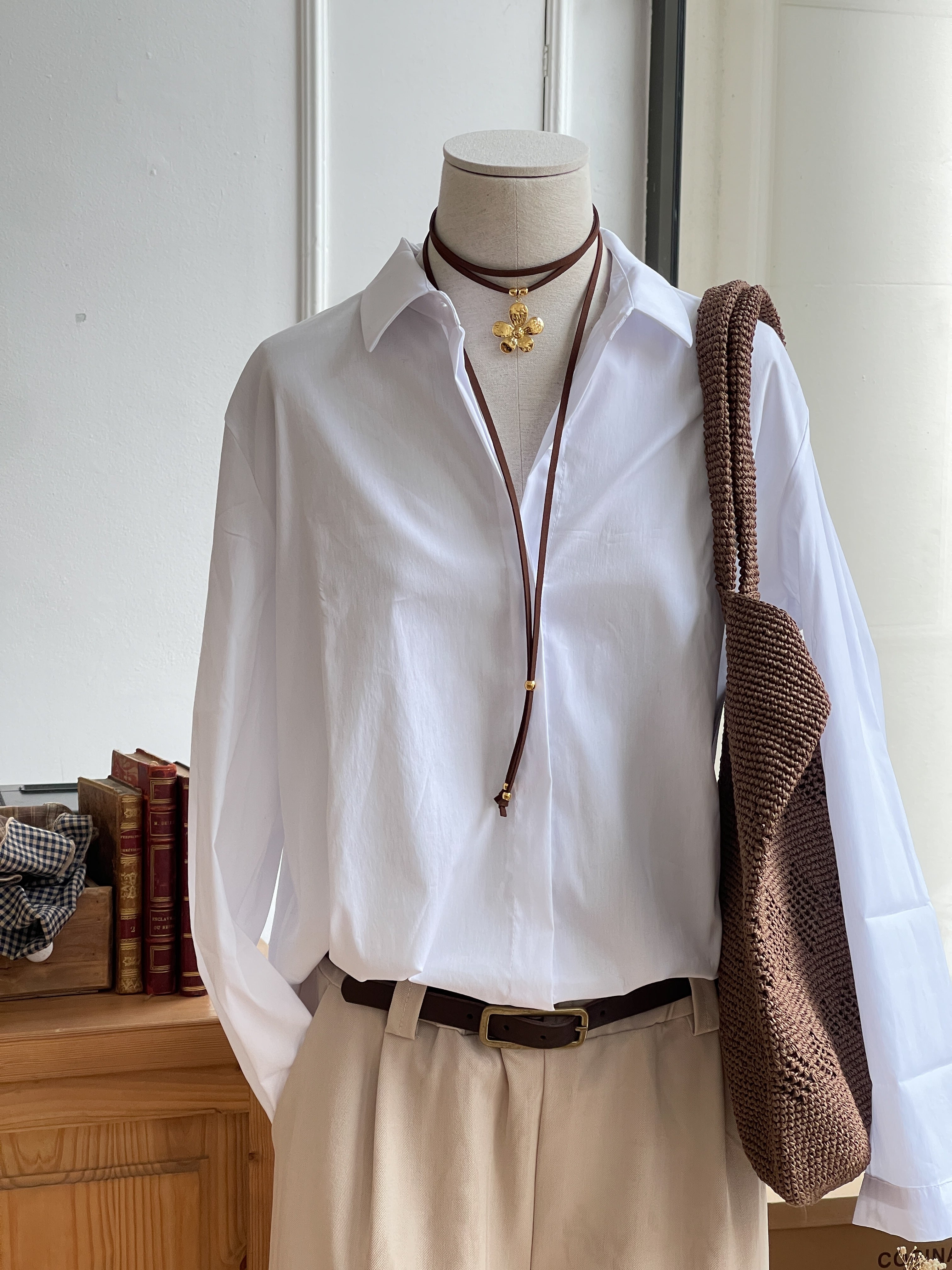 BLUSA CAROLINA BLANCA