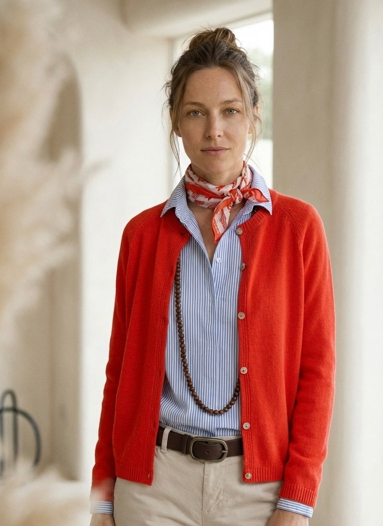 CHAQUETA INDIANA ROJA