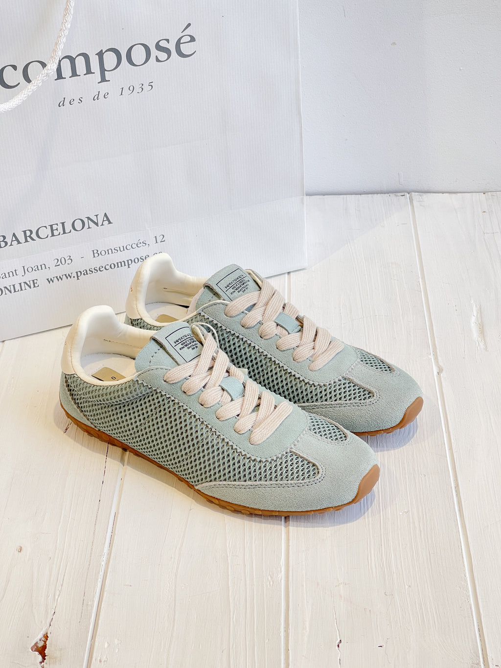 DEPORTIVA REJILLA AZUL AGUA