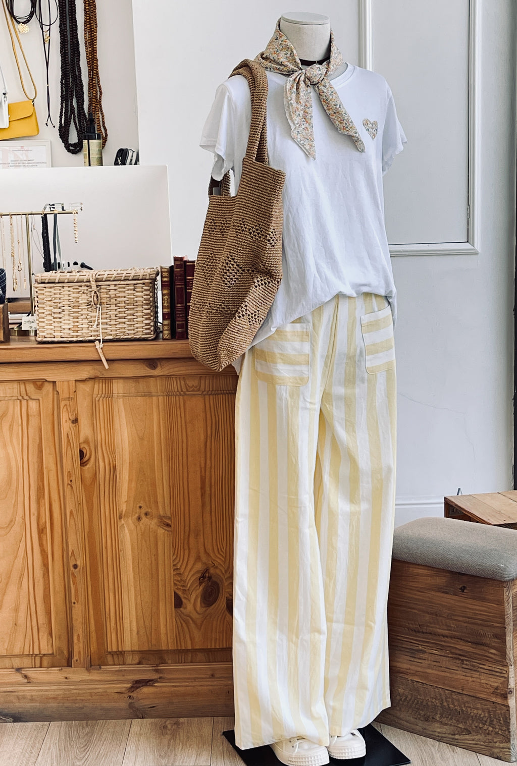 PANTALÓN RAYAS YELLOW