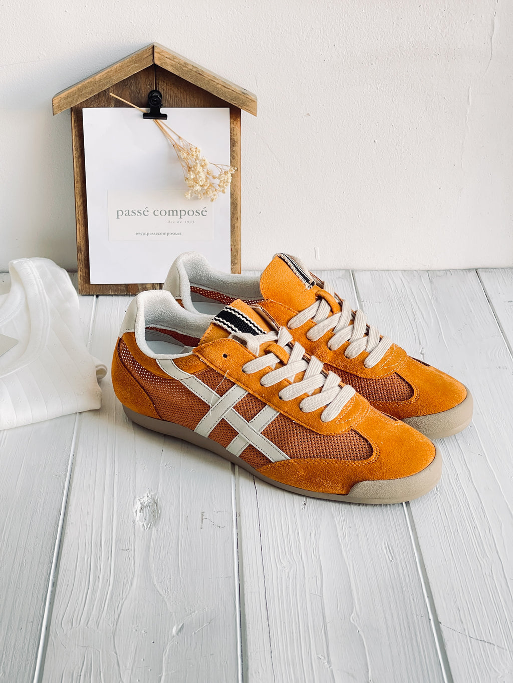DEPORTIVA REJILLA NARANJA