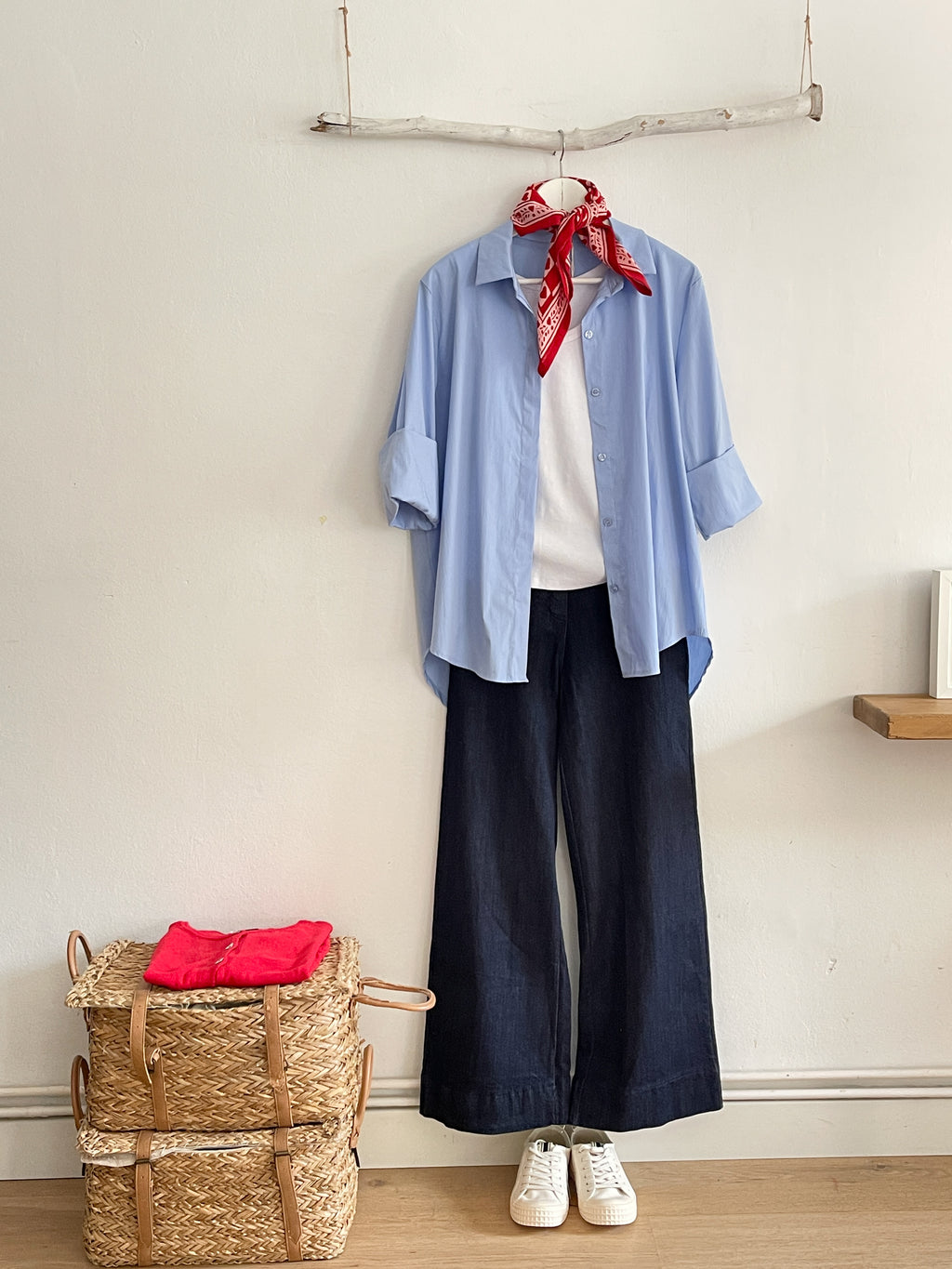 BLUSA CAROLINA AZUL