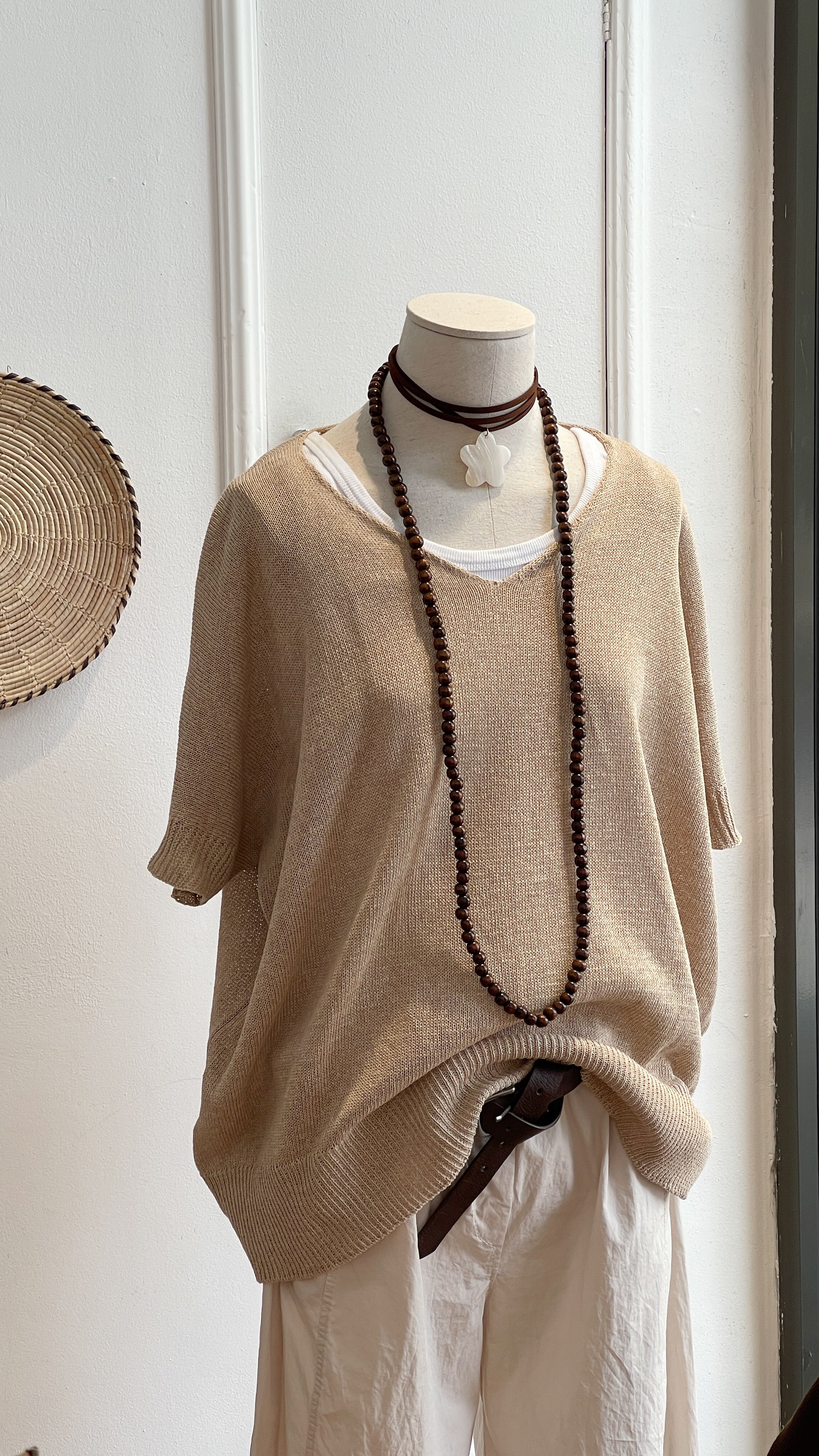 JERSEY EVIAN BEIGE