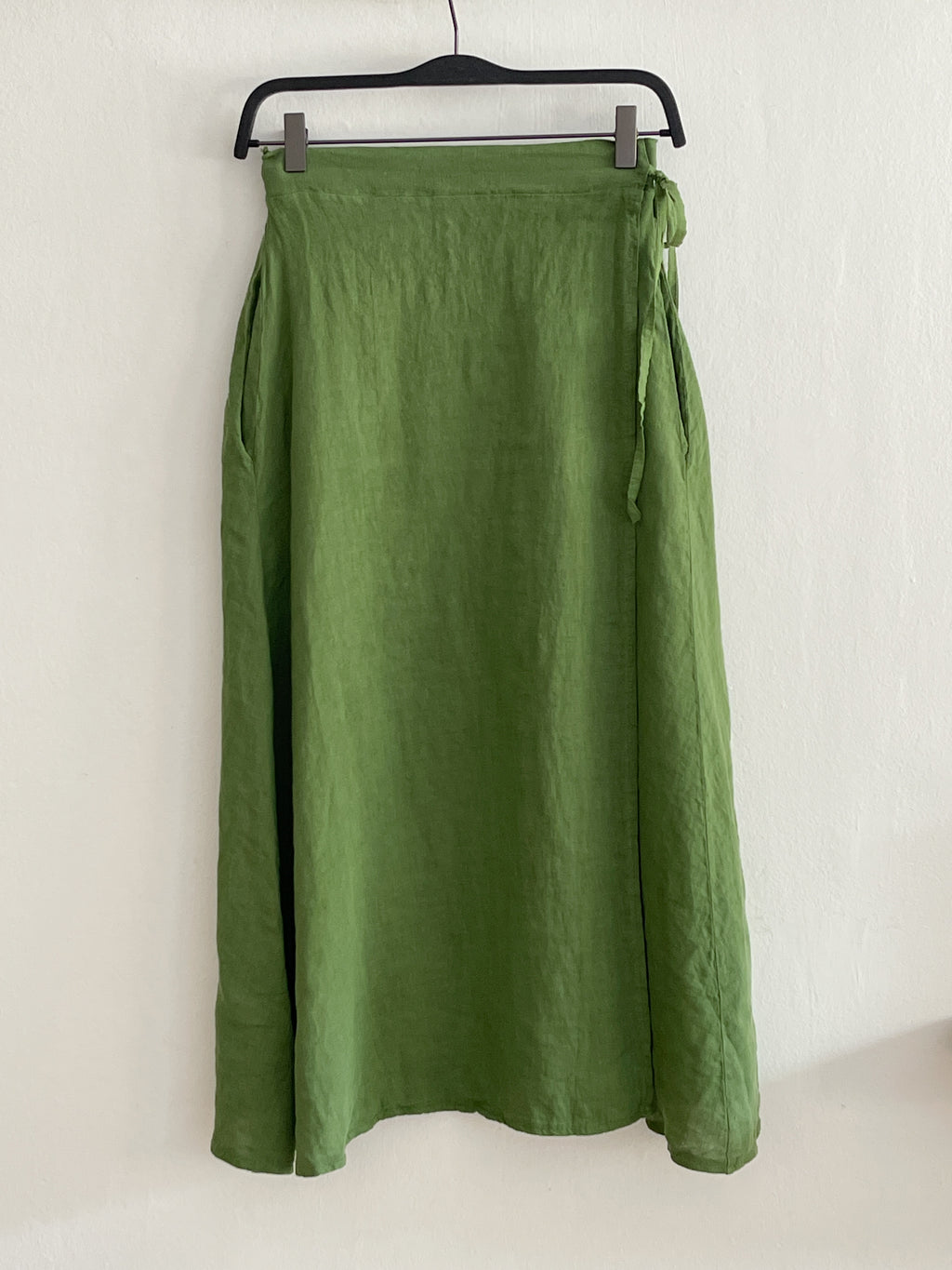 FALDA LINO VERDE