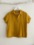BLUSA SANDRA MOSTAZA