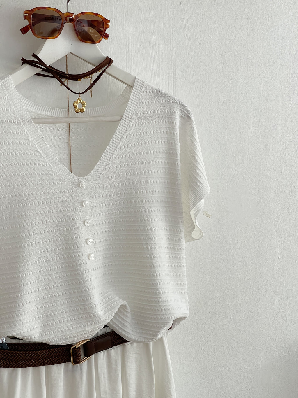 JERSEY PISA BLANCO ROTO