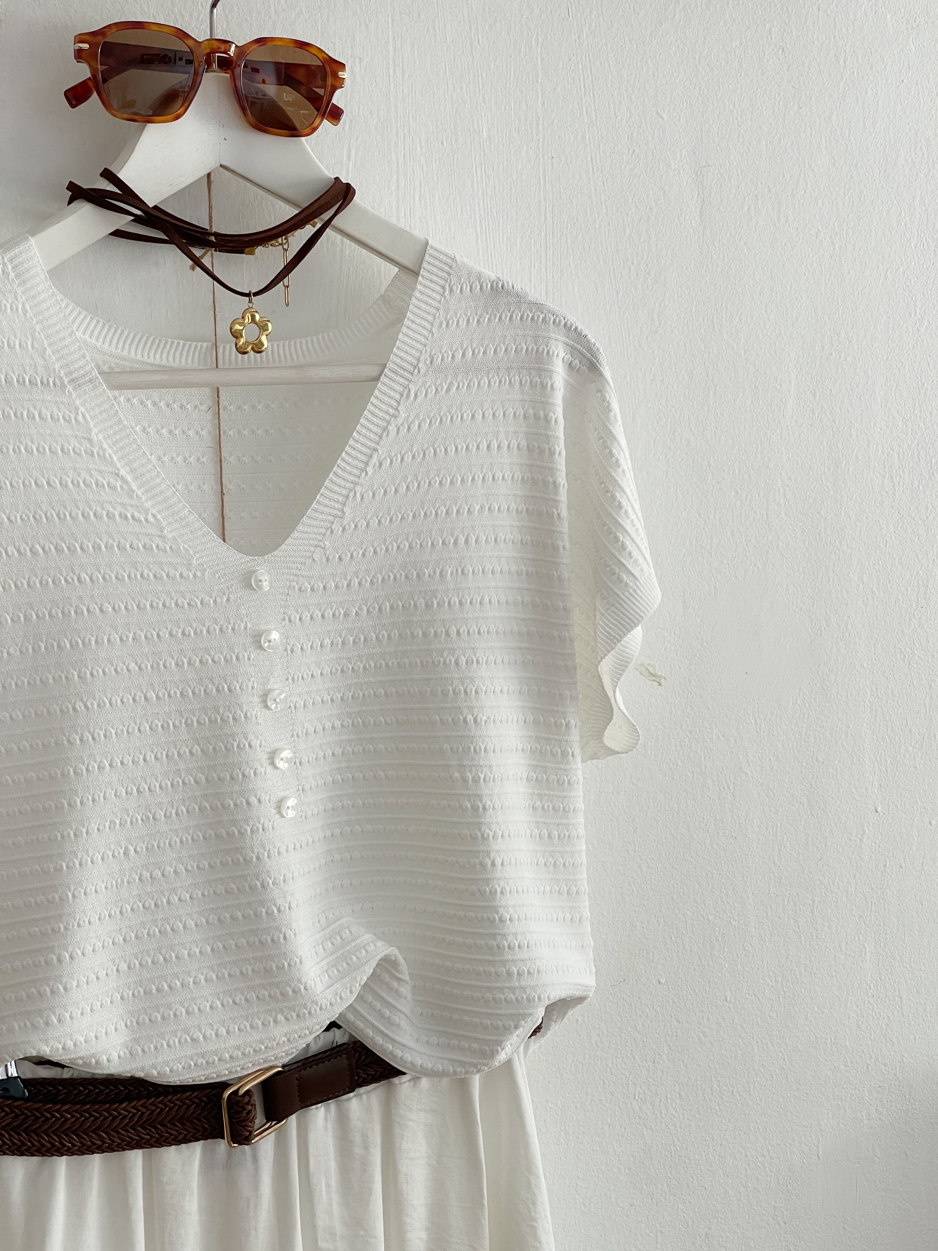 JERSEY PISA BLANCO ROTO