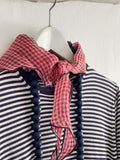 PAÑUELO VICHY ROJO LINO