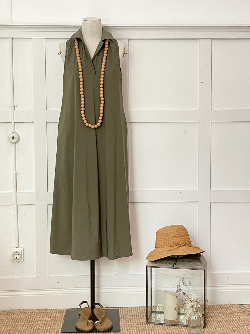 VESTIDO ELI KAKI