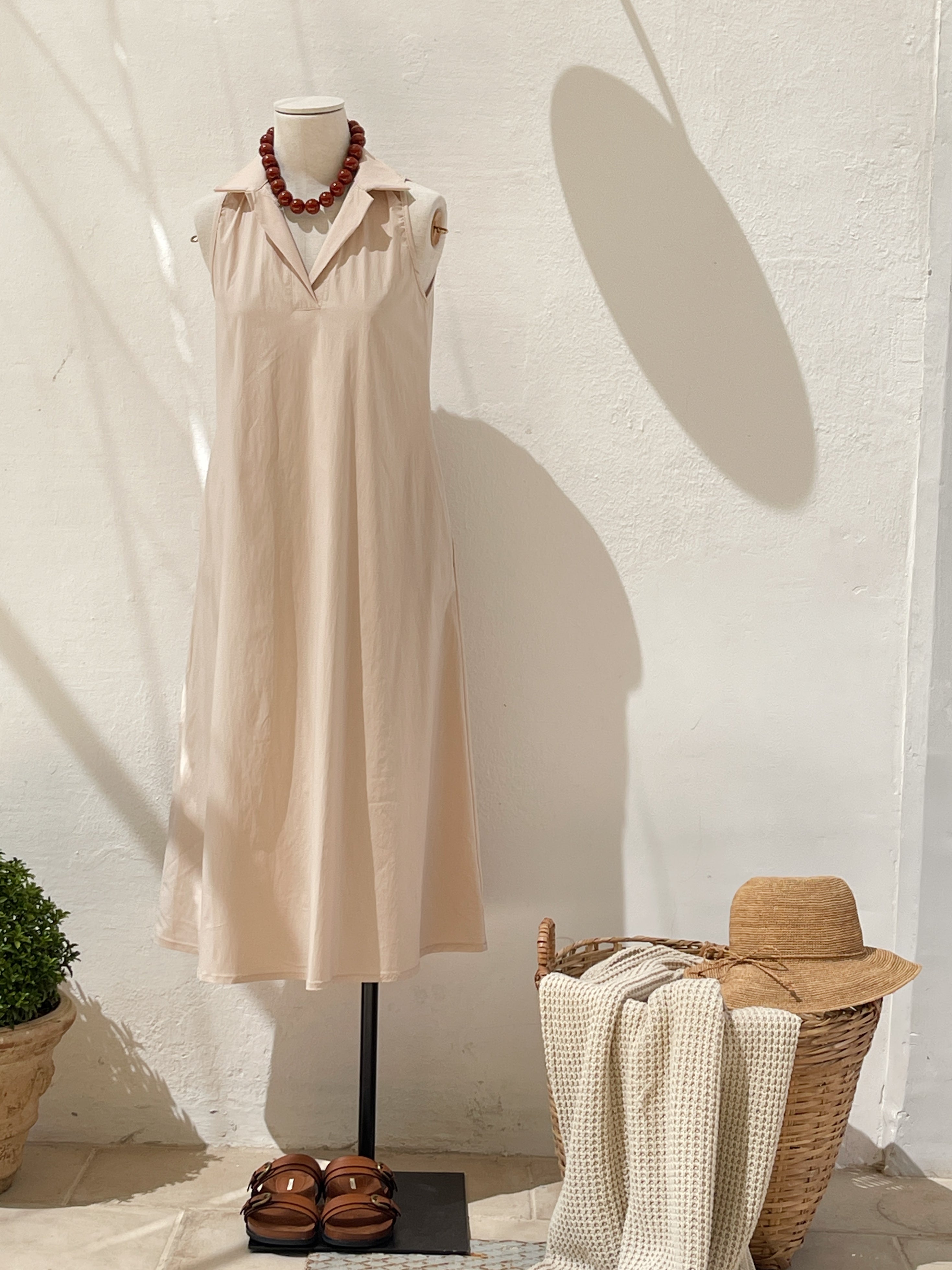 VESTIDO ELI BEIGE