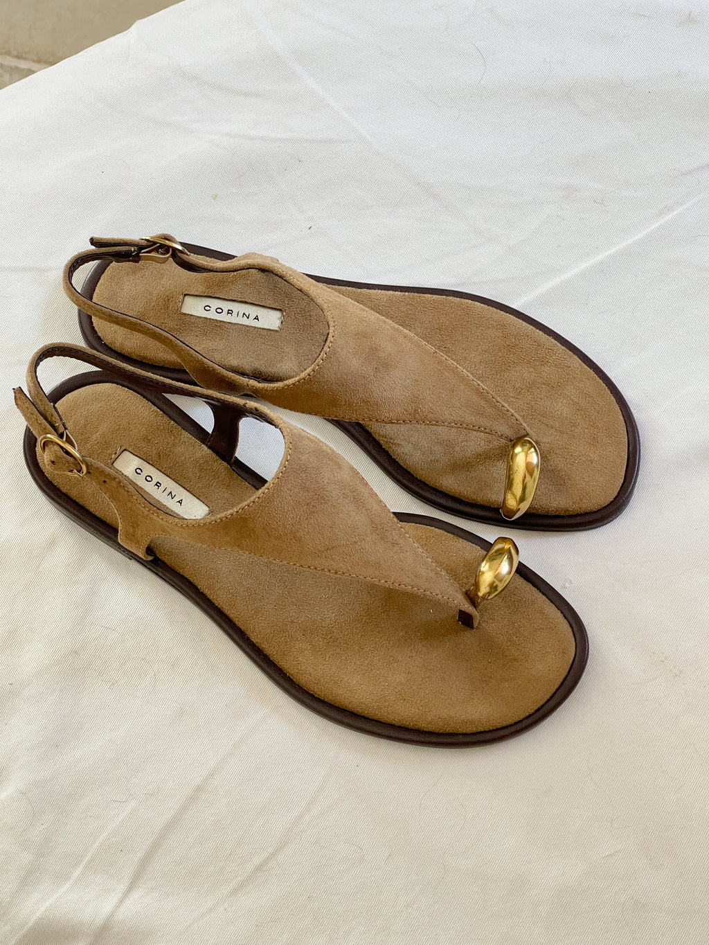 SANDALIA ANILLO BEIGE