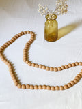 COLLAR LARGO BOLAS CAMEL