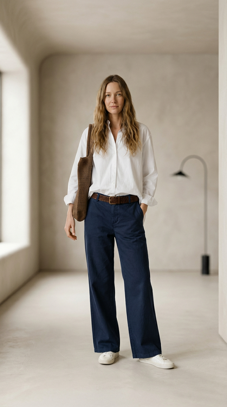 PANTALÓN ALISON MARINO