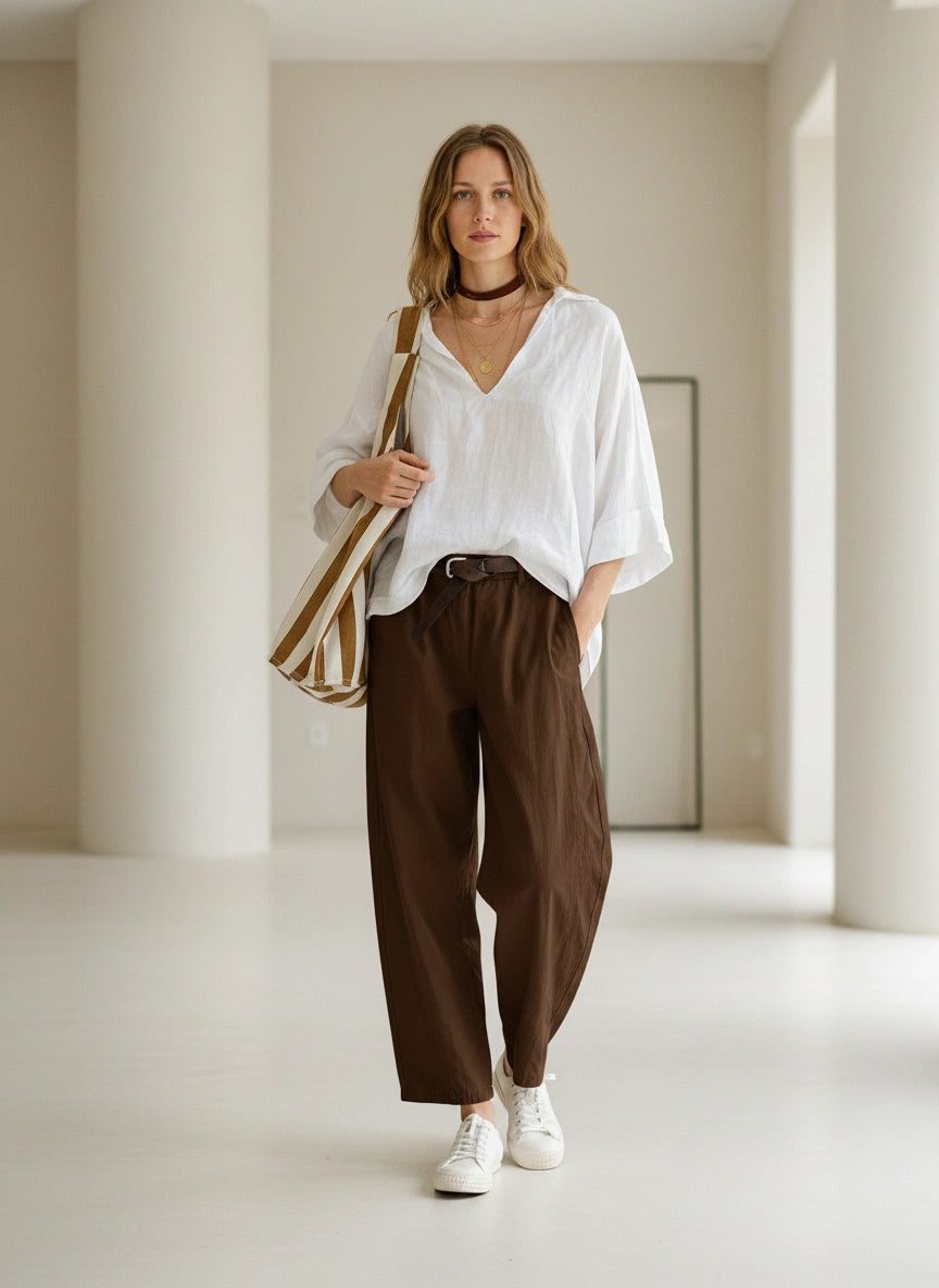 PANTALÓN LORENA MARRÓN