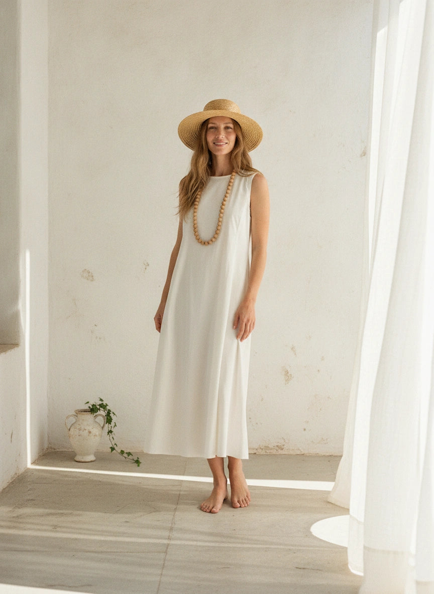 VESTIDO LUCCA BLANCO